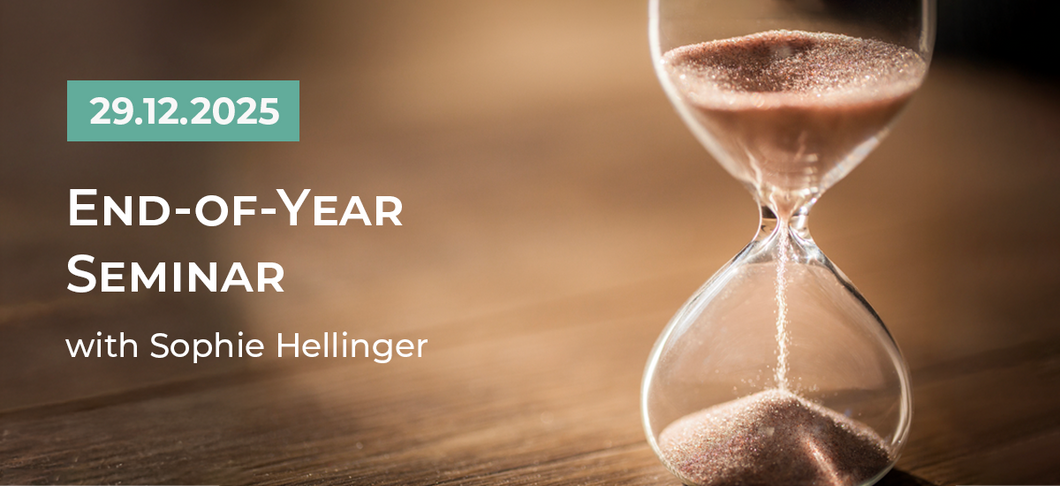 Seminário de Encerramento do Ano com Sophie Hellinger em 29.12.2025